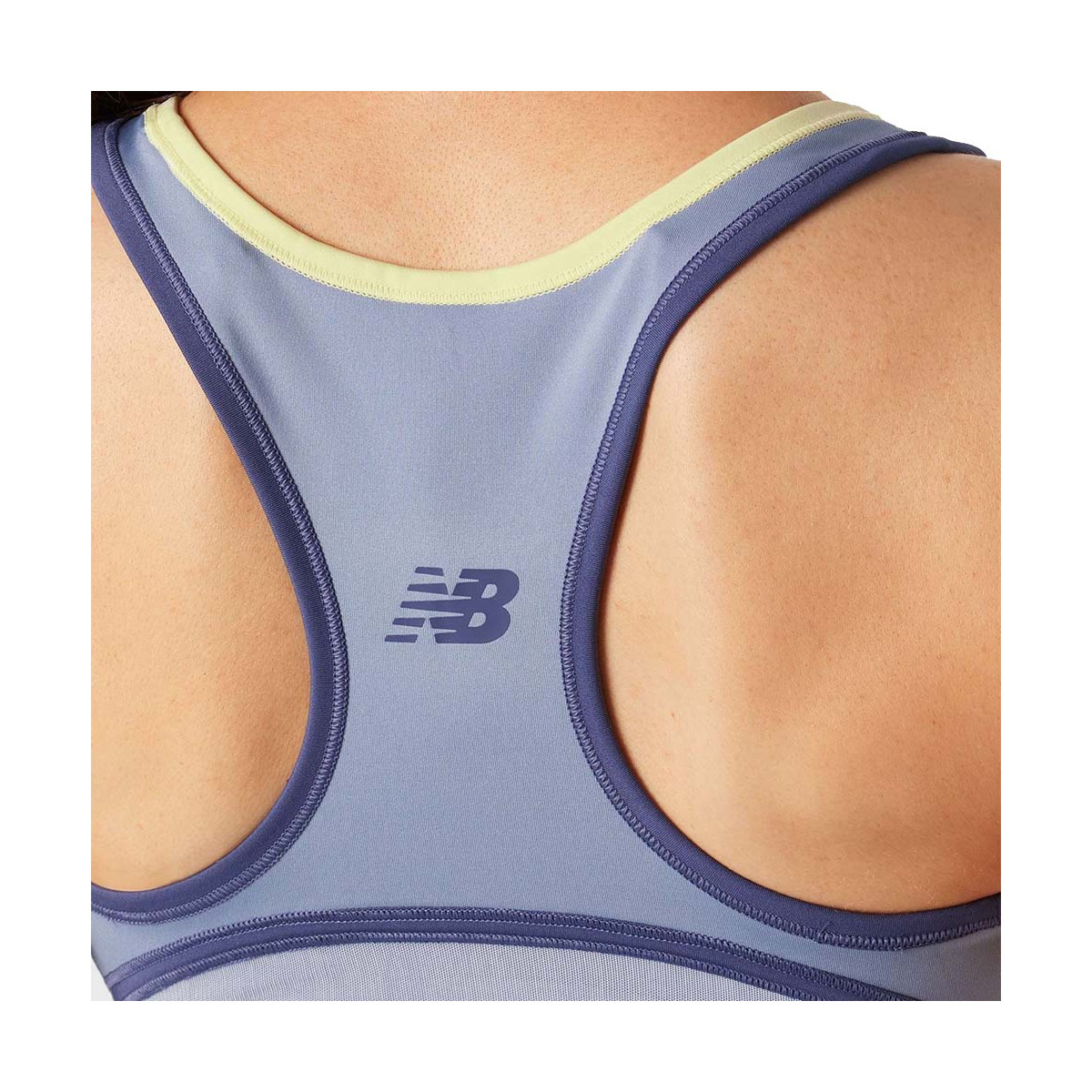 Robe New Balance Tournament Bleu gris
