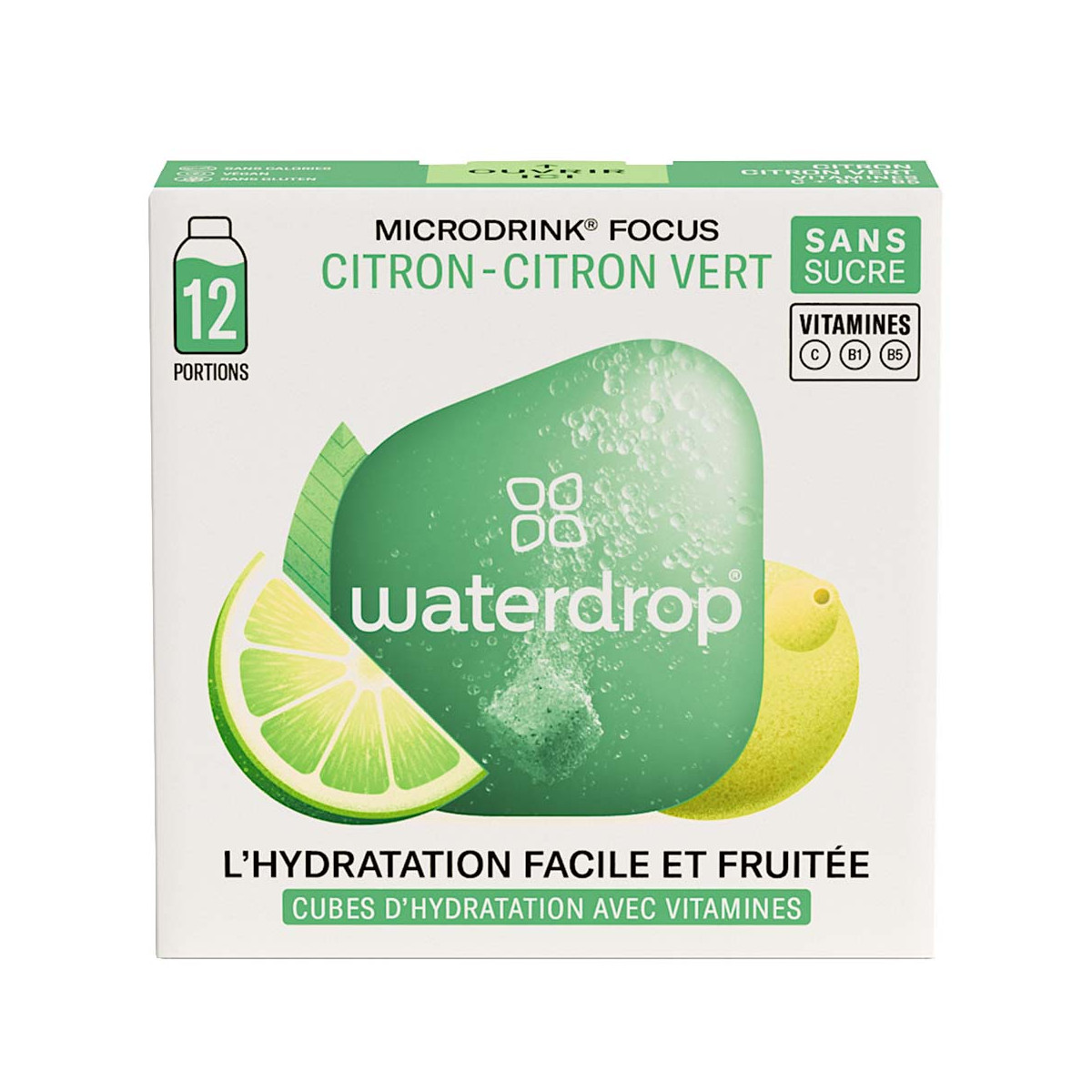 Waterdrop Citroen / Limoen Microdrink x12
