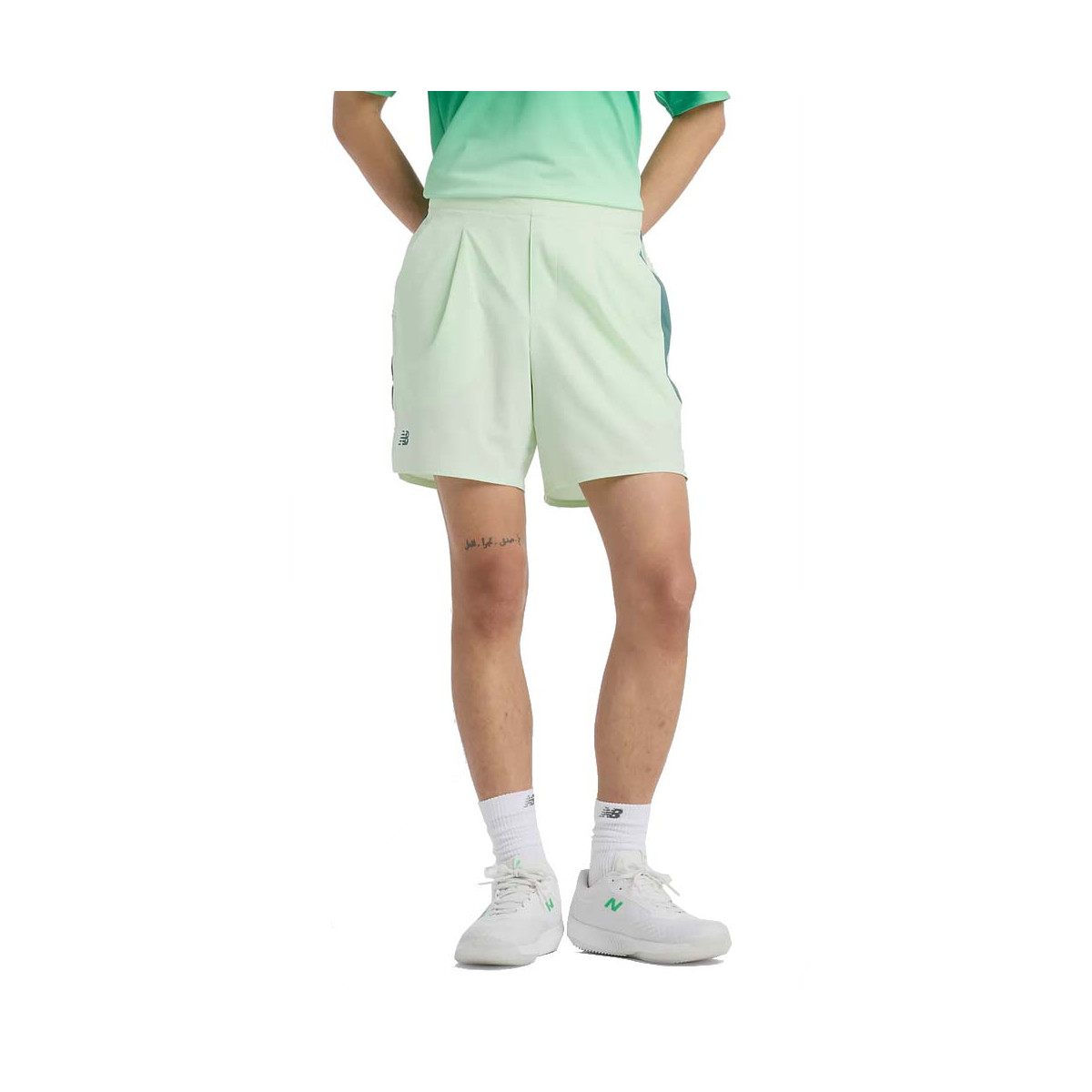 Short New Balance Tournament Lime
