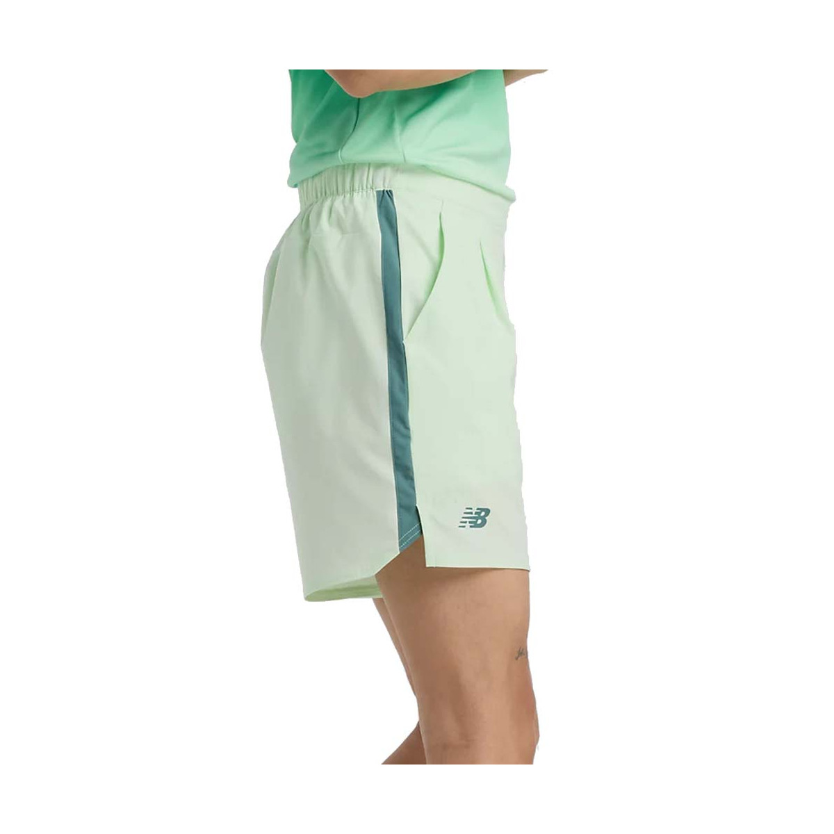 Short New Balance Tournament Lime