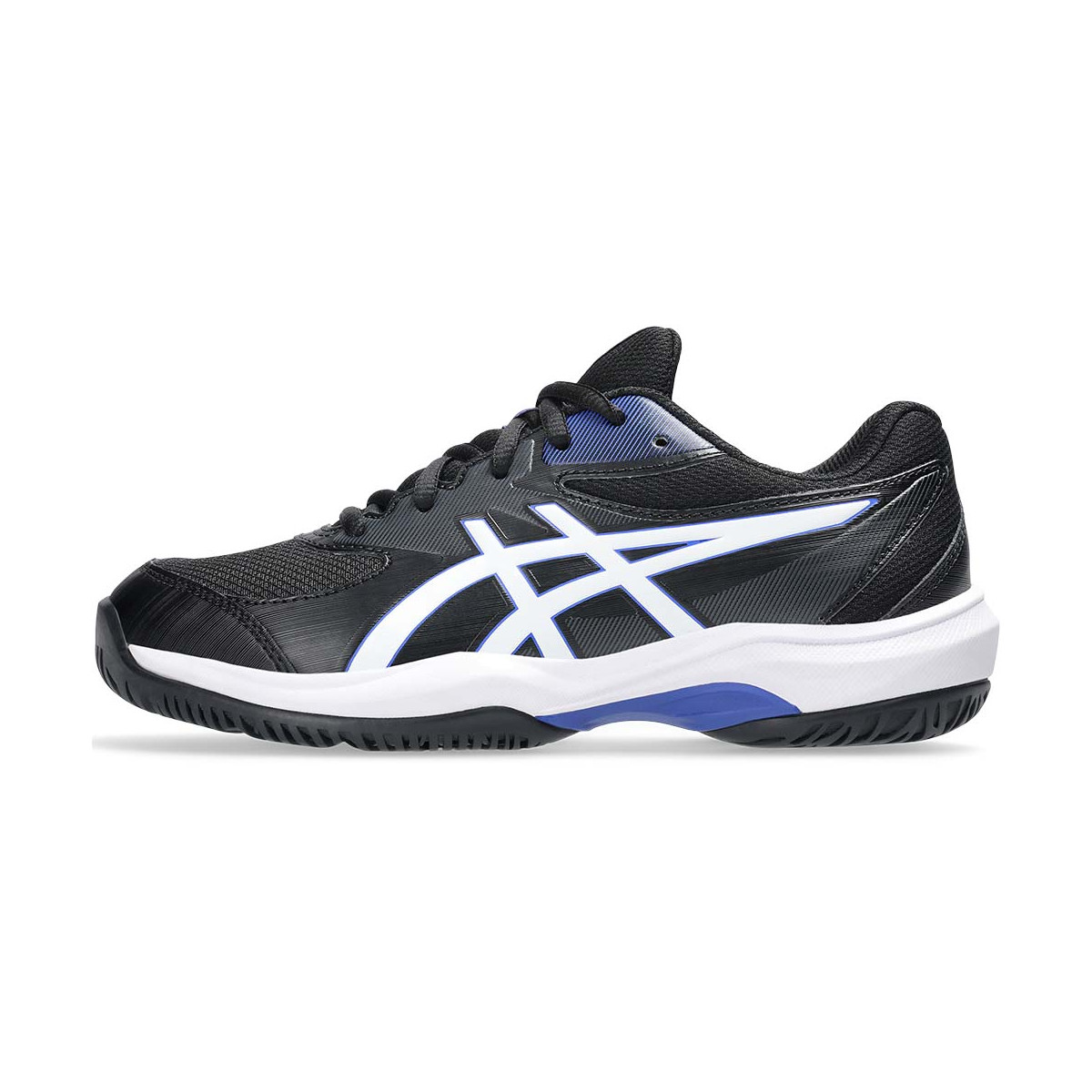 Asics Gel Game GS Junior Zwart/Wit schoenen