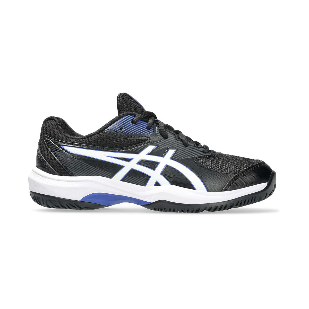 Asics Gel Game GS Junior Zwart/Wit schoenen