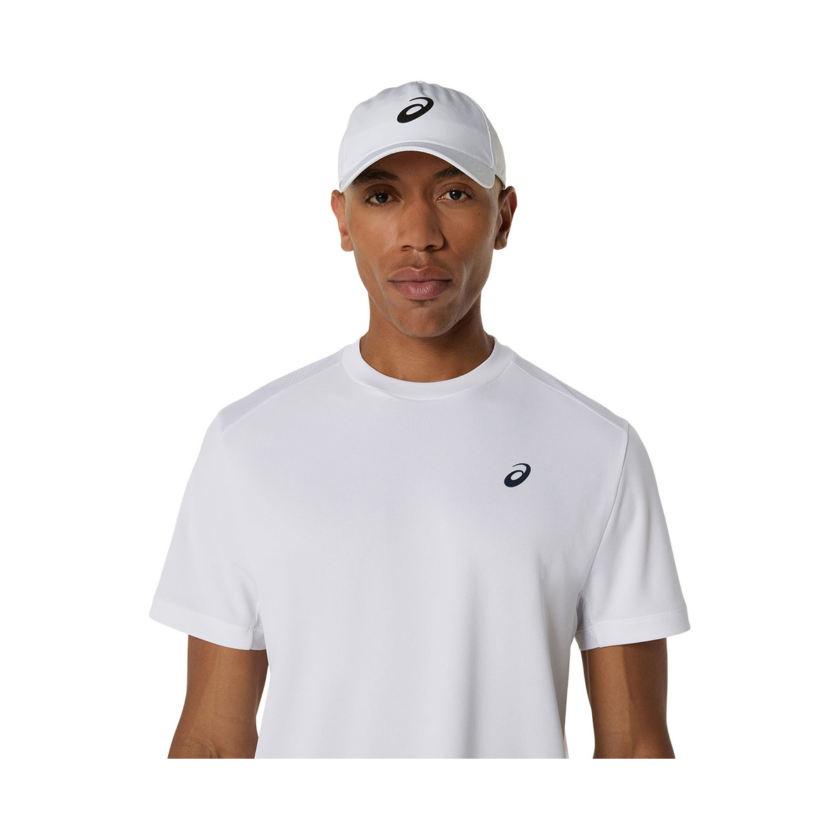 T-Shirt Asics Court SS Blanc