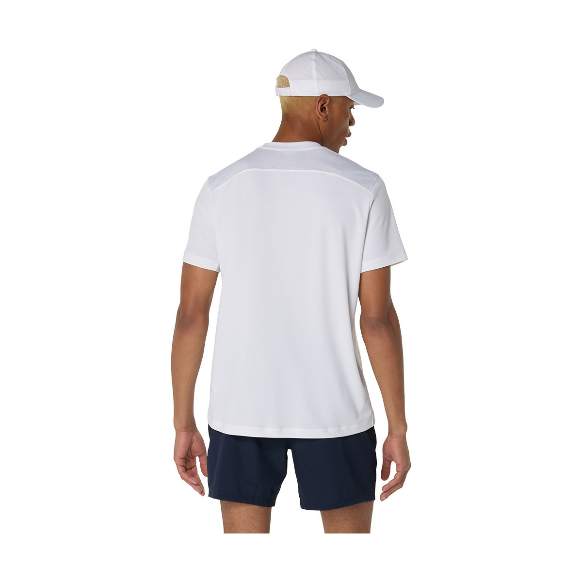 T-Shirt Asics Court SS Blanc