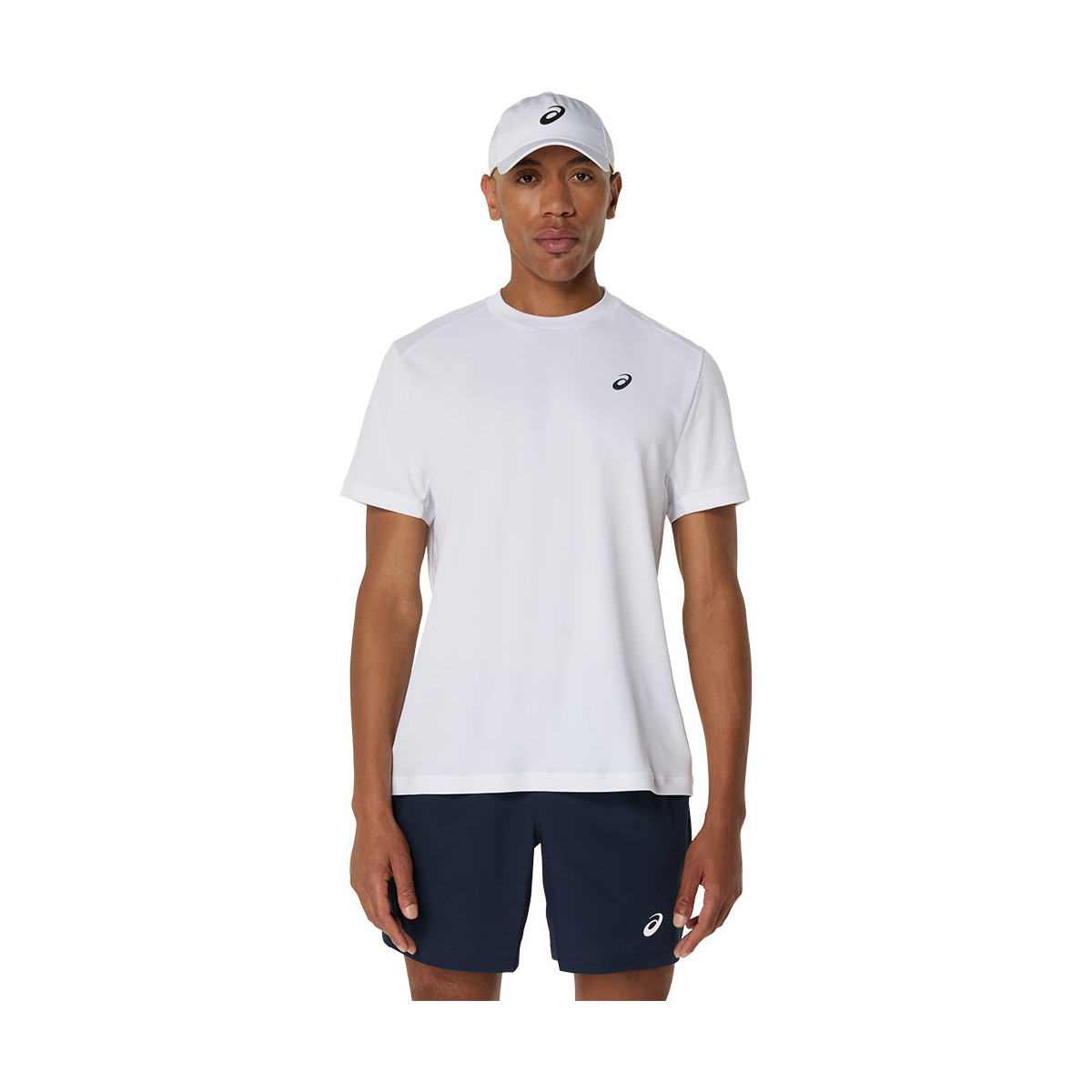 T-Shirt Asics Court SS Blanc