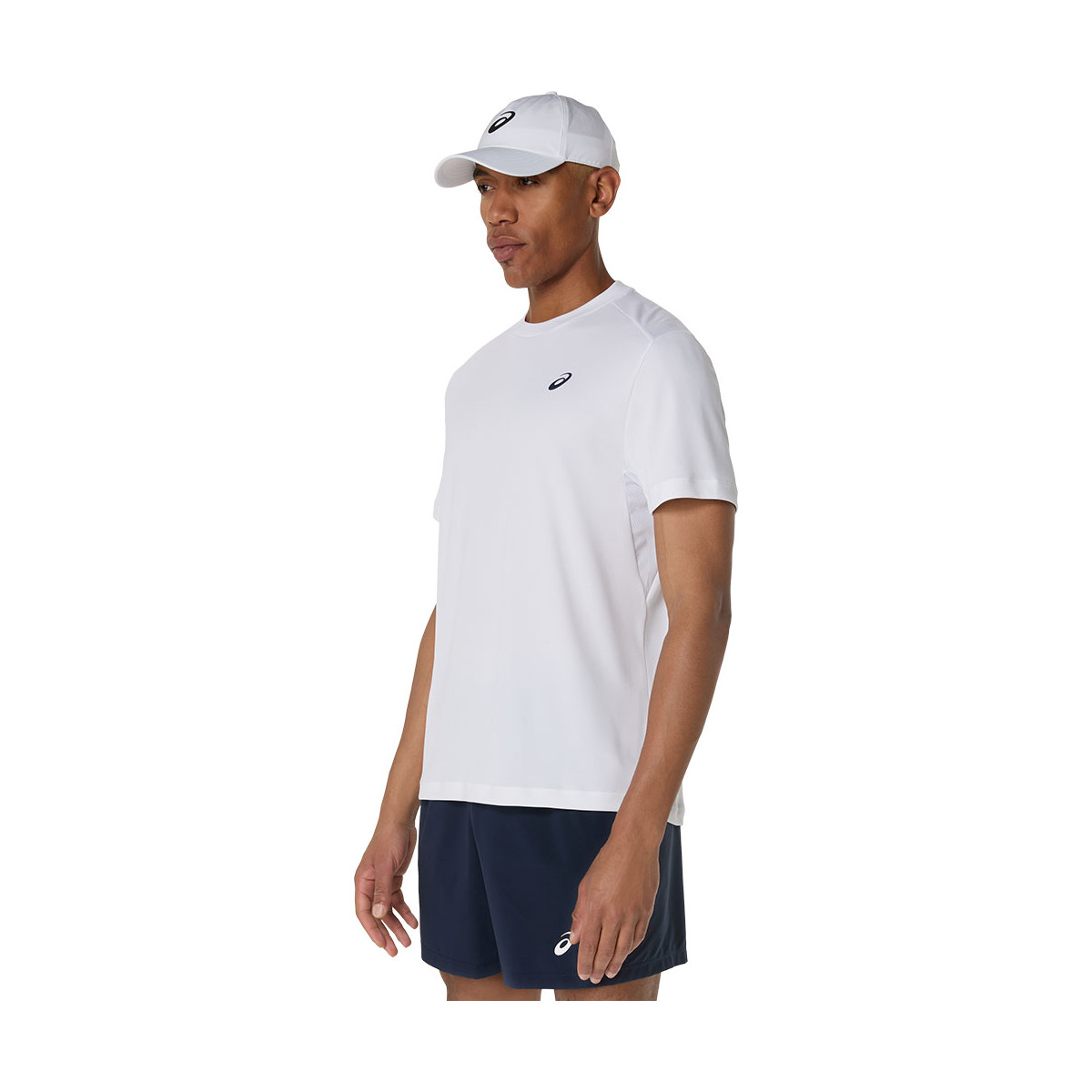 T-Shirt Asics Court SS Blanc