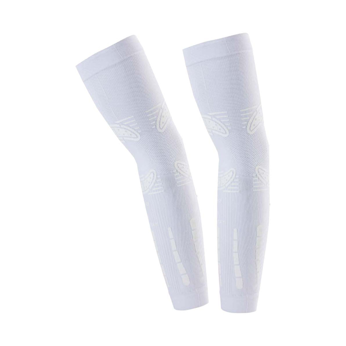 Manchon de compression Floky NO-STRAIN Blanc