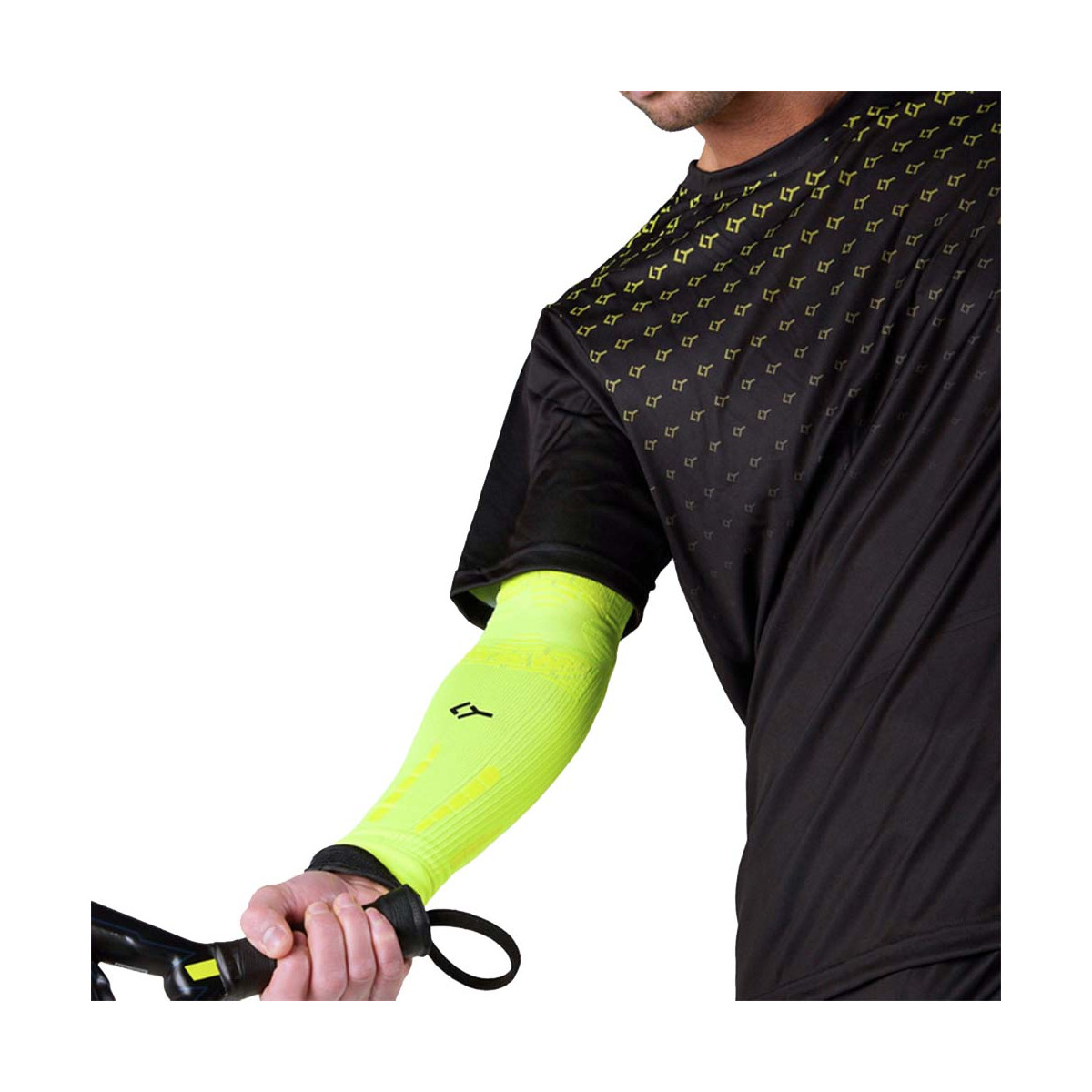 Manchon de compression Floky NO-STRAIN Noir