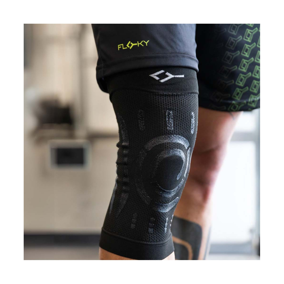 Genouillère Floky Knee Support Gauche Noir