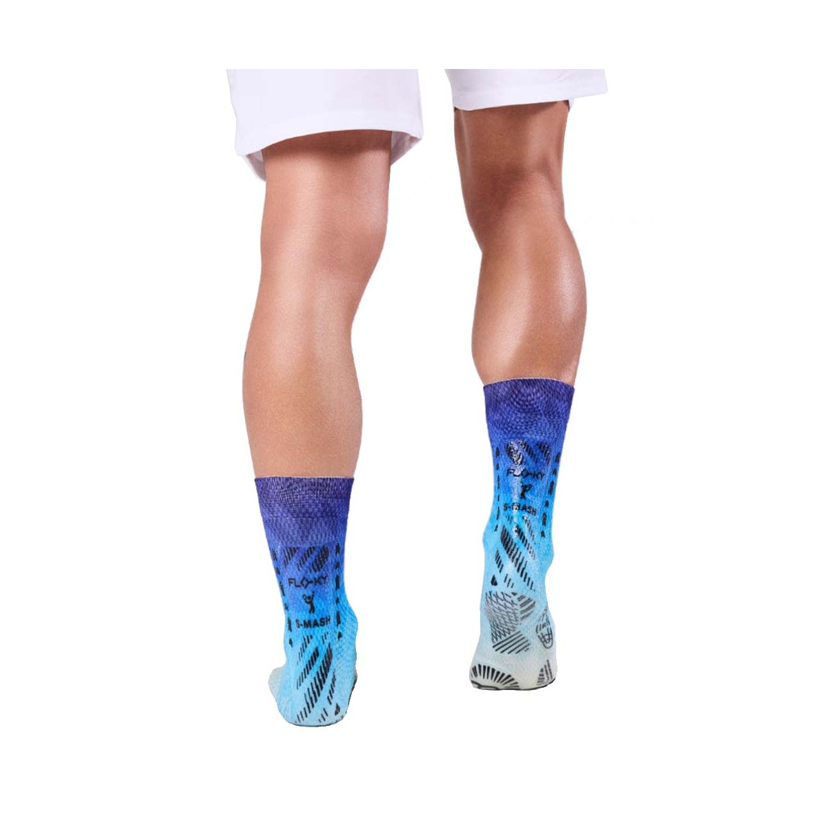 Compressiesokken Floky S-MASH 3D FANTASY Bali Blauw