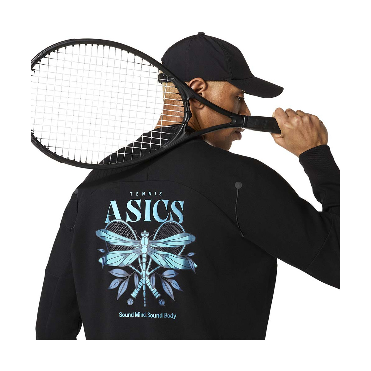 Veste Asics Match Night Energy Noir
