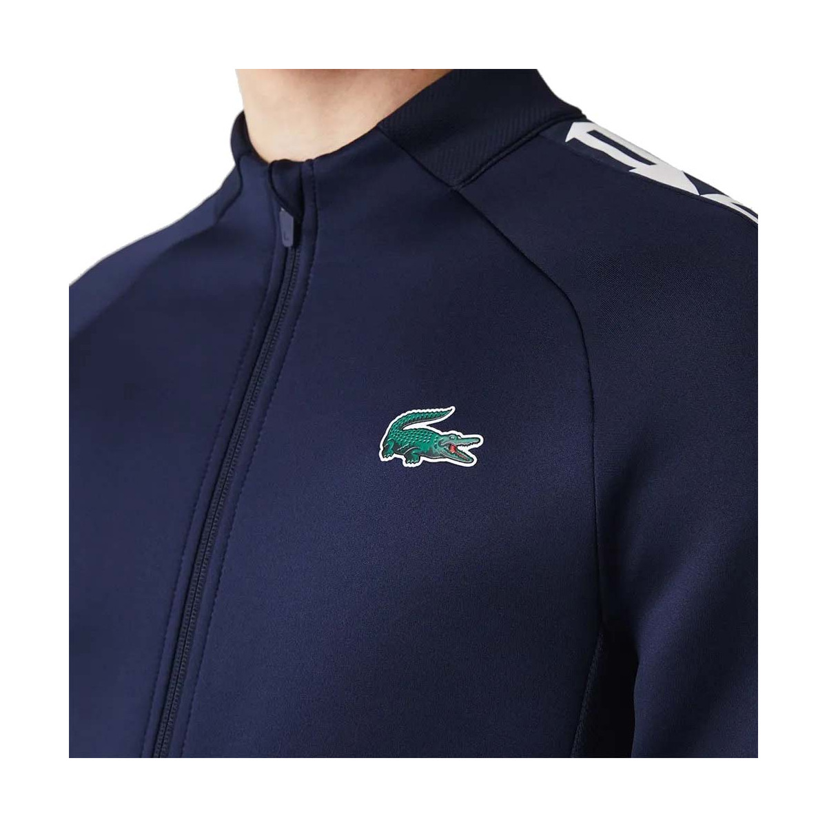 Veste zippée Lacoste Tennis Bleu marine