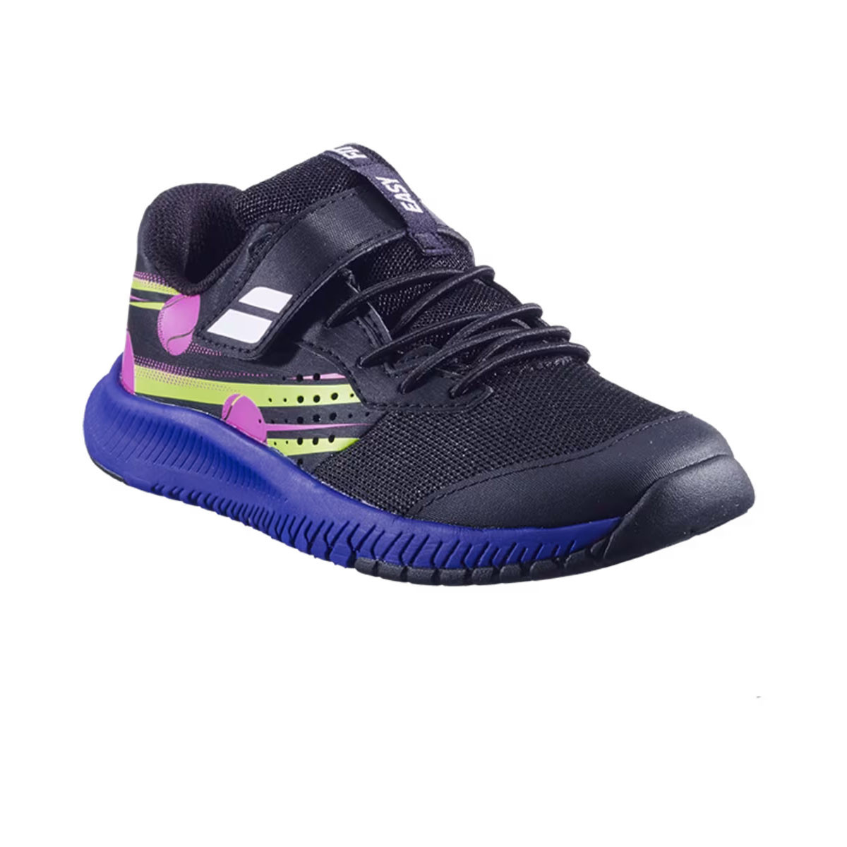 Chaussures Babolat Pulsion Kid All Court Junior Noir / Bleu