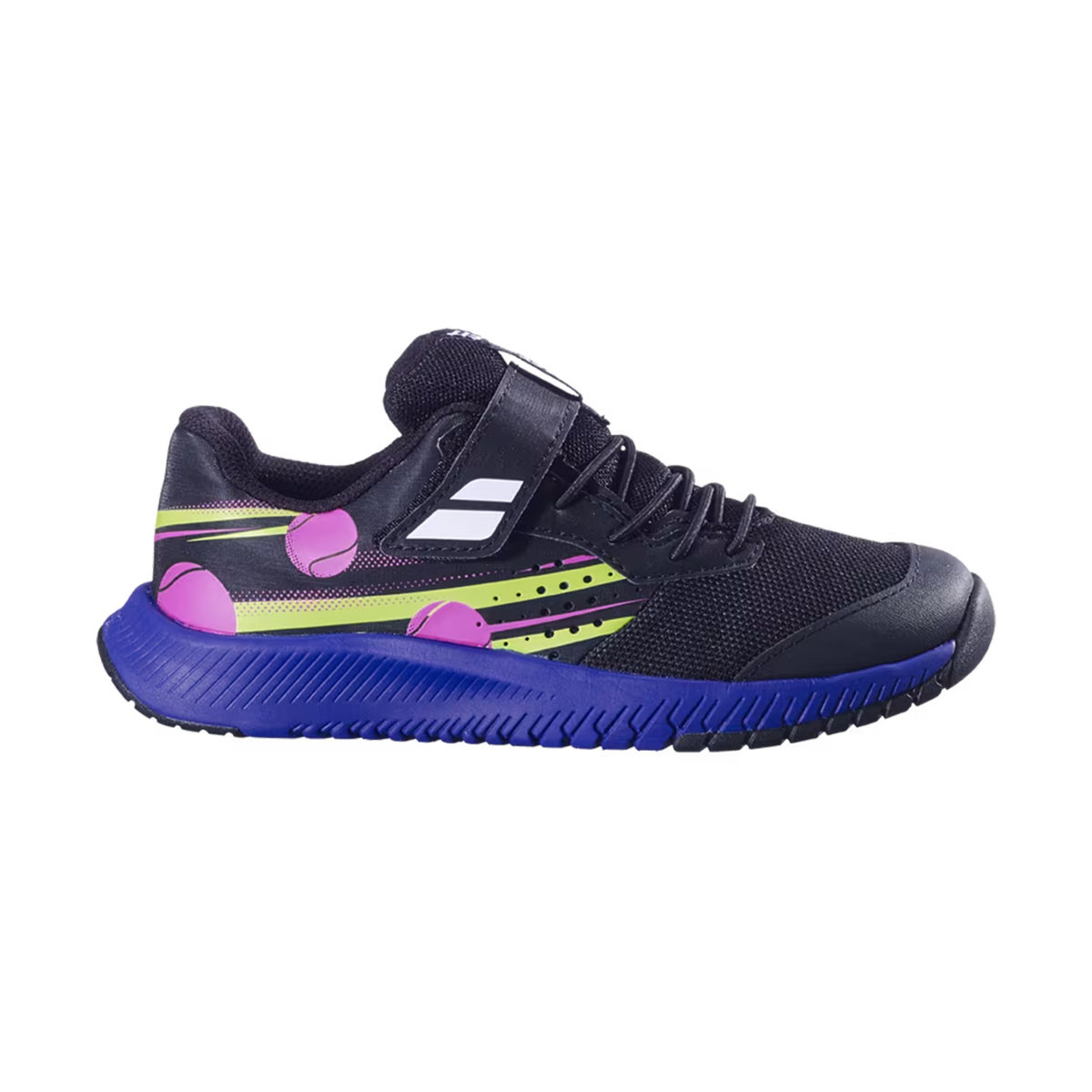 Chaussures Babolat Pulsion Kid All Court Junior Noir / Bleu