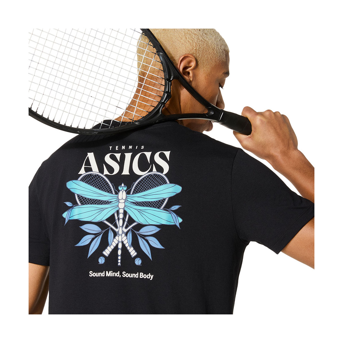 Asics Court Graphic T-Shirt Wit