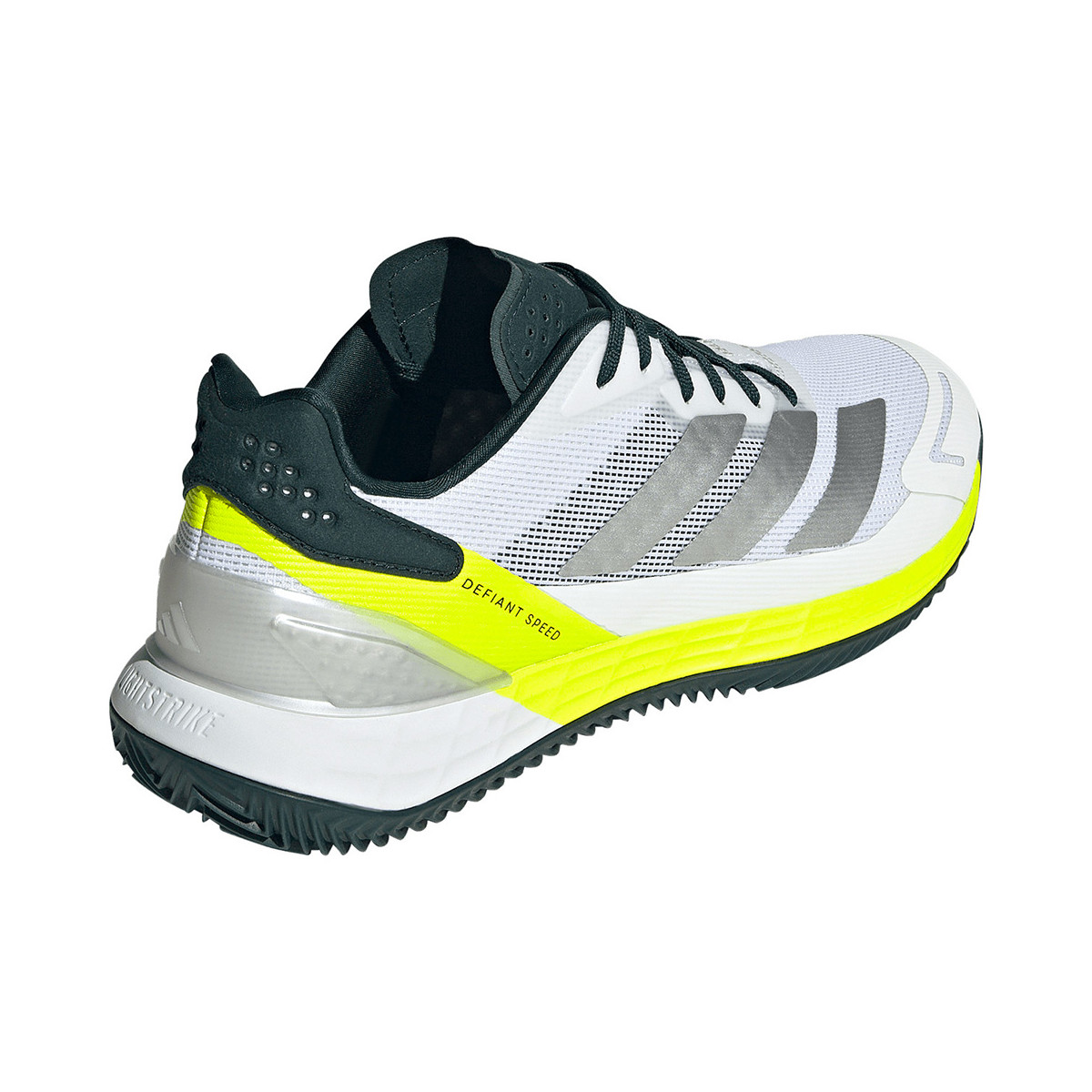 Chaussures Adidas Defiant Speed 2 Terre Battue Blanc / Jaune