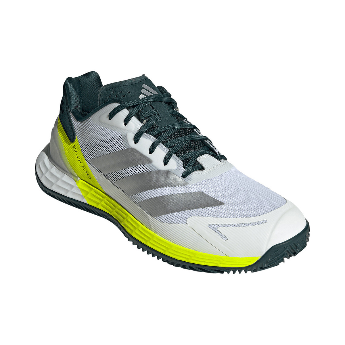 Chaussures Adidas Defiant Speed 2 Terre Battue Blanc / Jaune