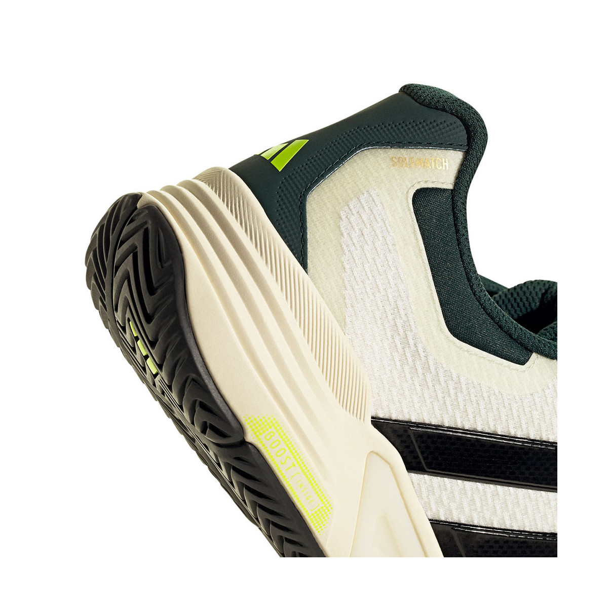 Chaussures Adidas SoleMatch Control 2 Blanc / Vert