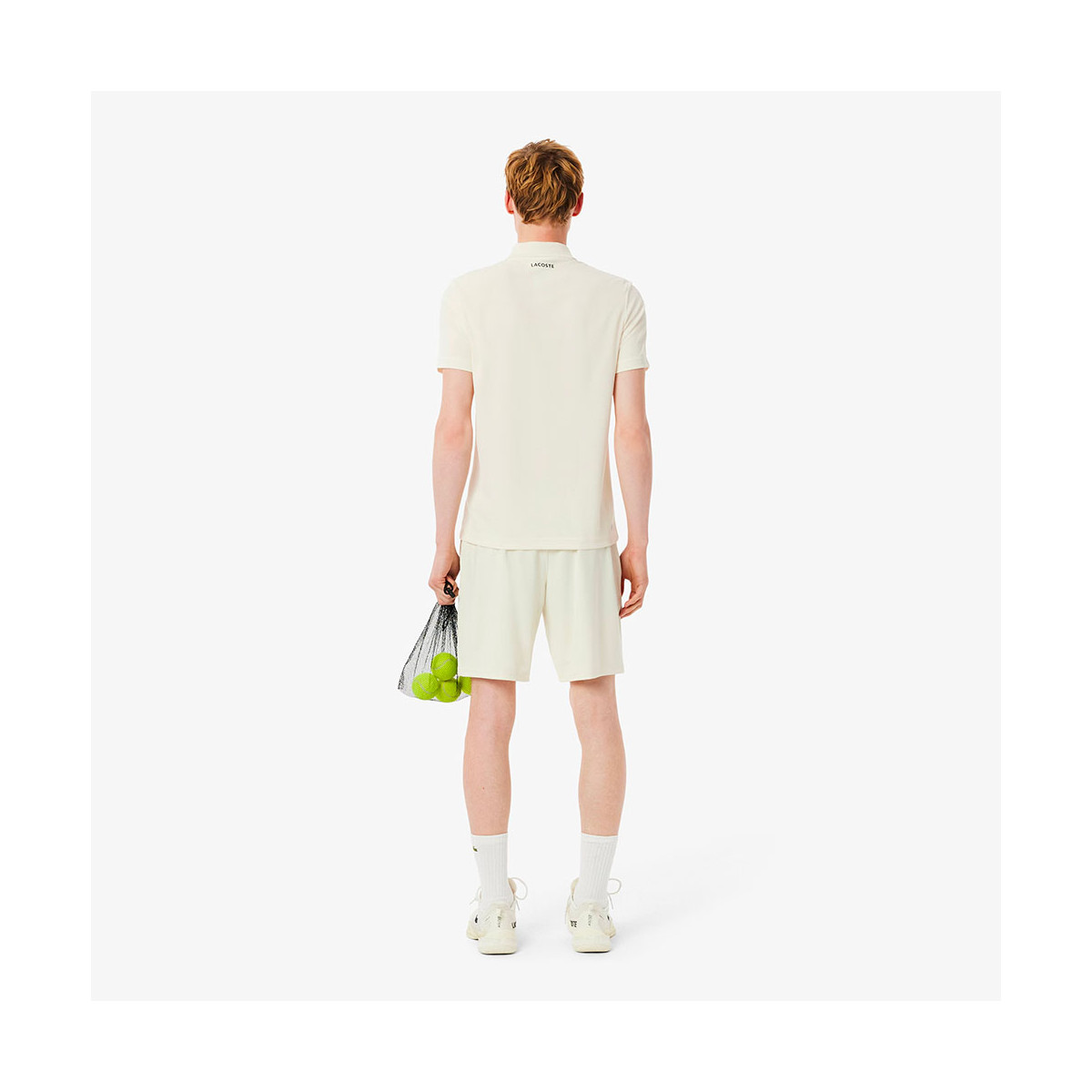 Short Lacoste Sport Ultra Dry Ecru