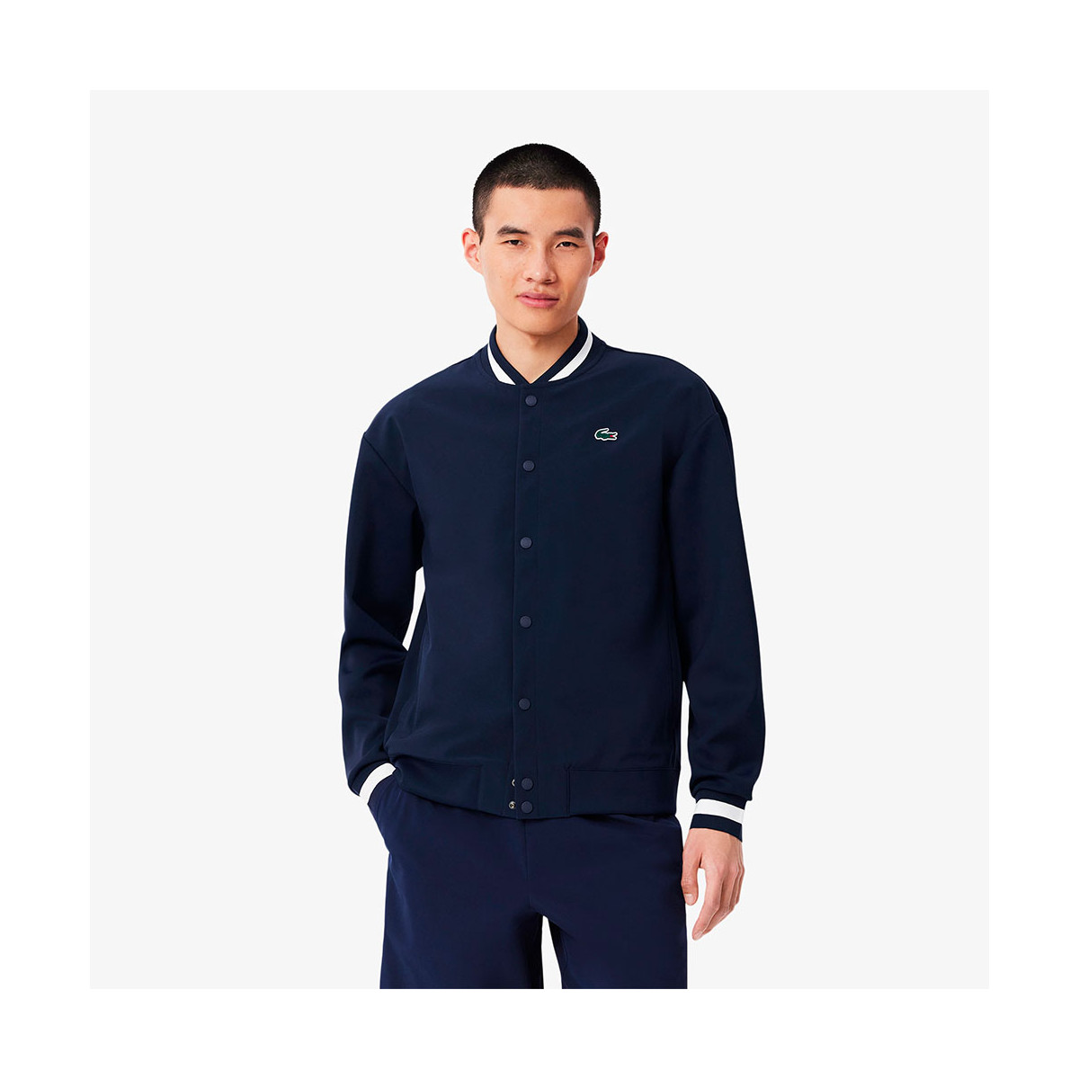 Veste zippée Lacoste Roland Garros Bleu marine