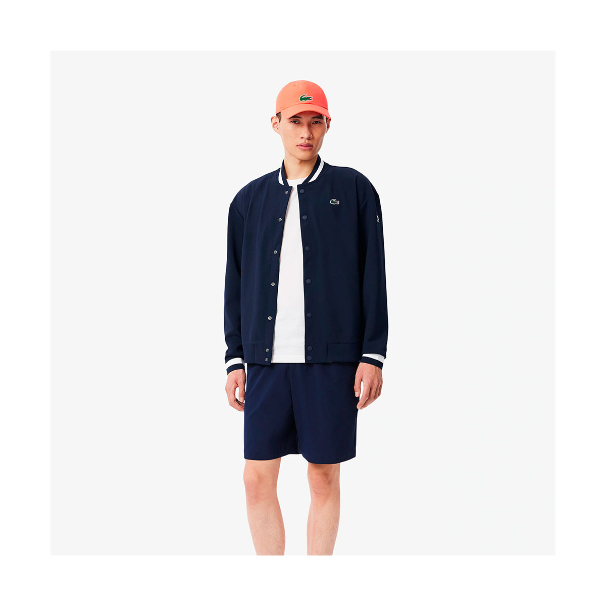 Veste zippée Lacoste Roland Garros Bleu marine