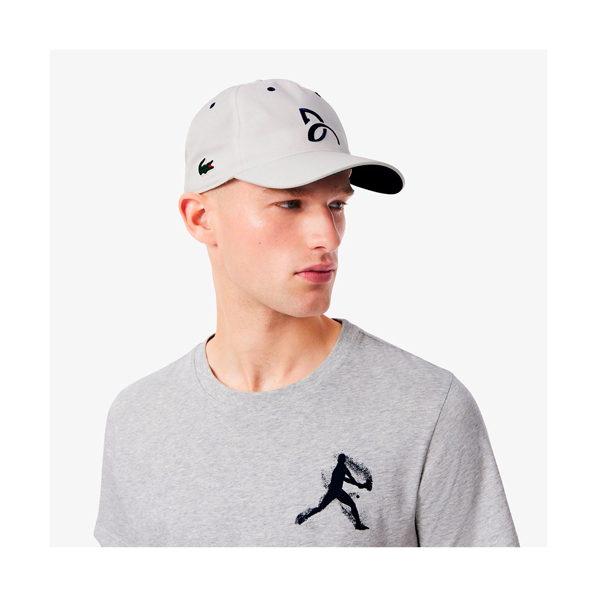 Pack T-Shirt + Casquette Lacoste Tennis x Novak Djokovic Rouge