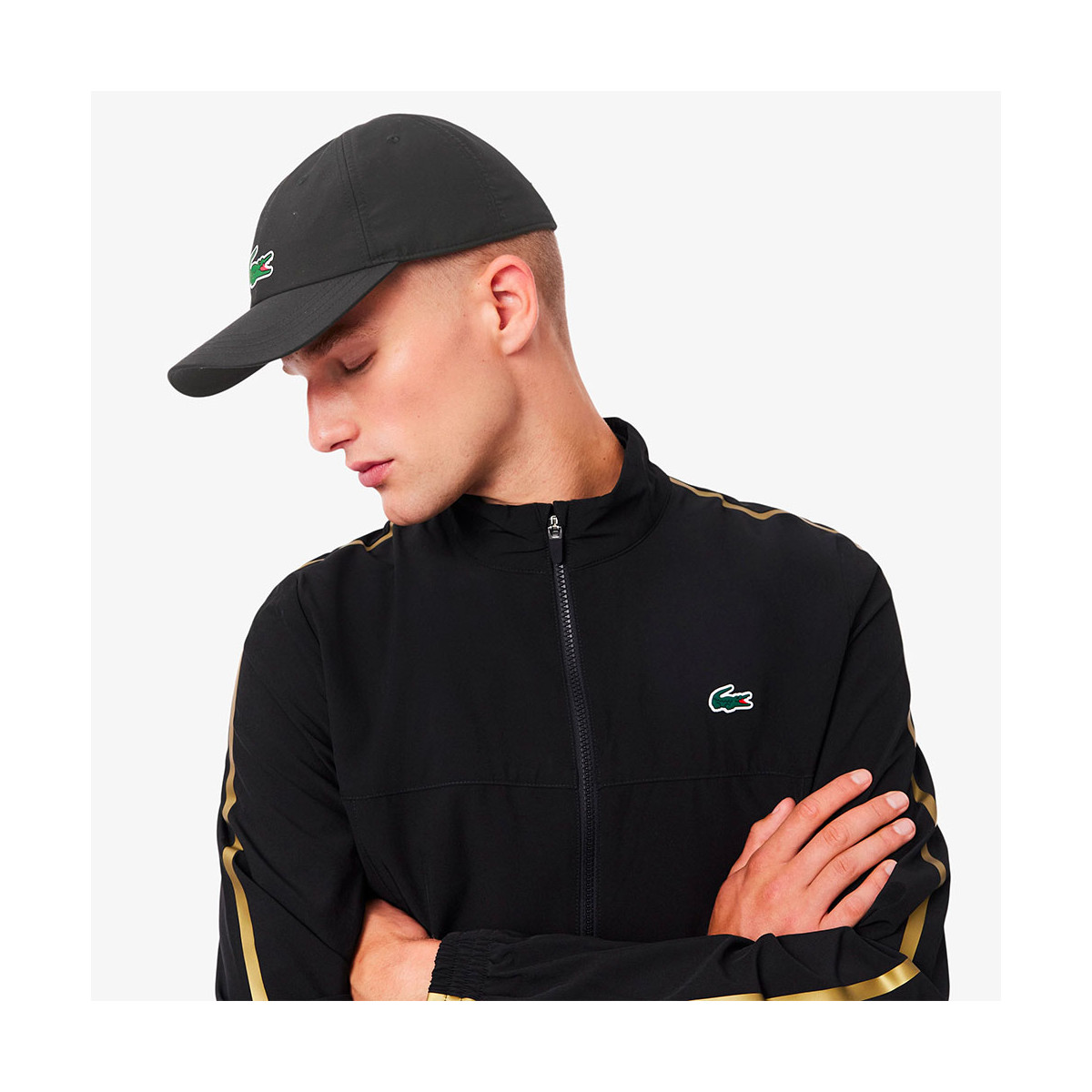 Casquette Lacoste Sport Djokovic Noir
