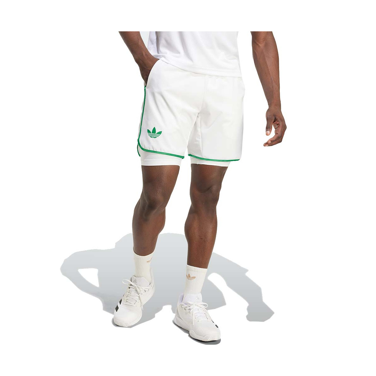 Short Adidas Originals Pro 2N1 Blanc