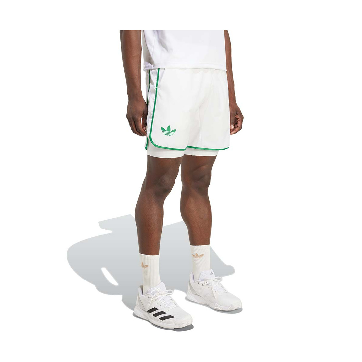 Adidas Pro 2N1 Wit Short