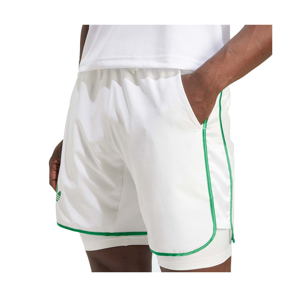 Short Adidas Originals Pro 2N1 Blanc