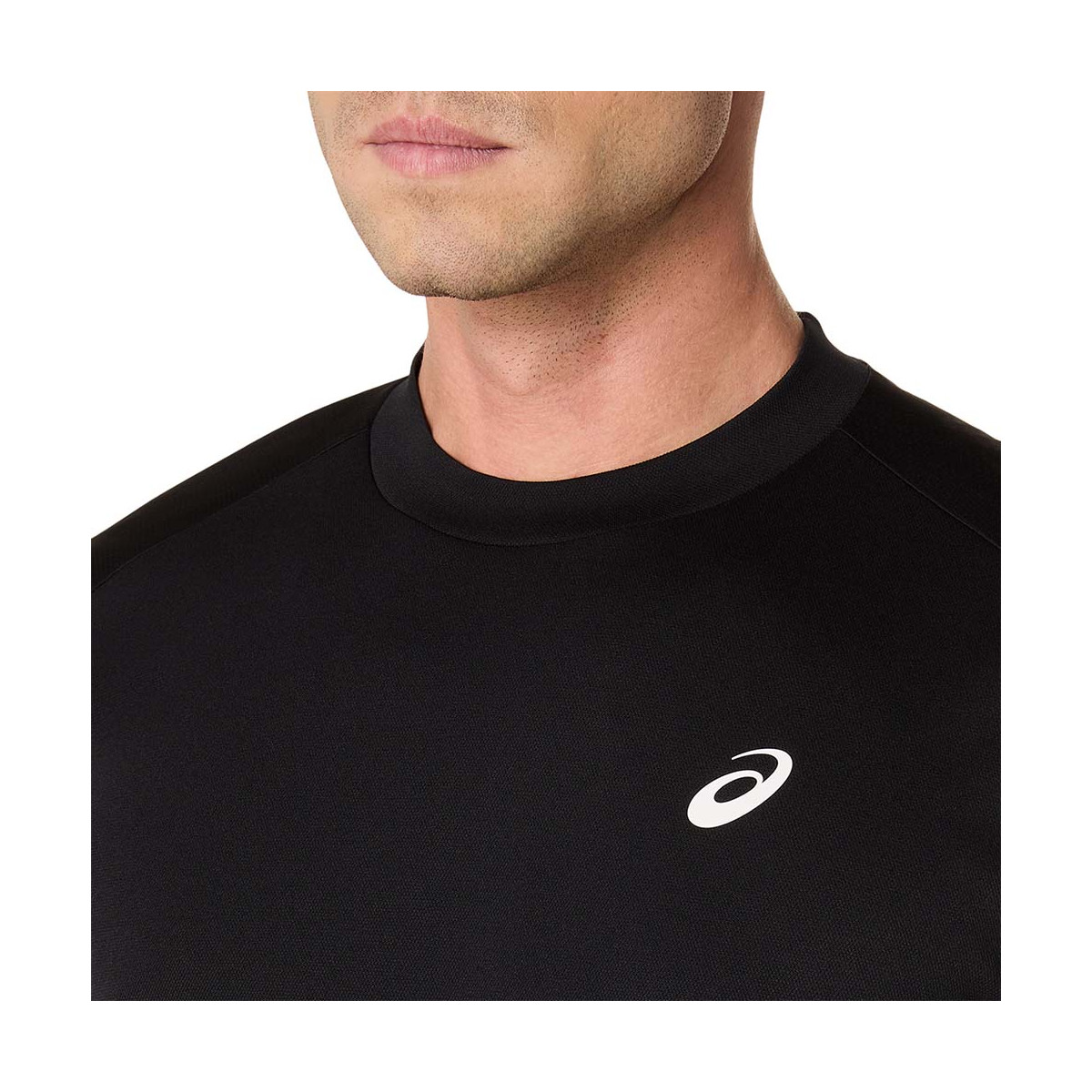 T-Shirt Asics Court SS Noir