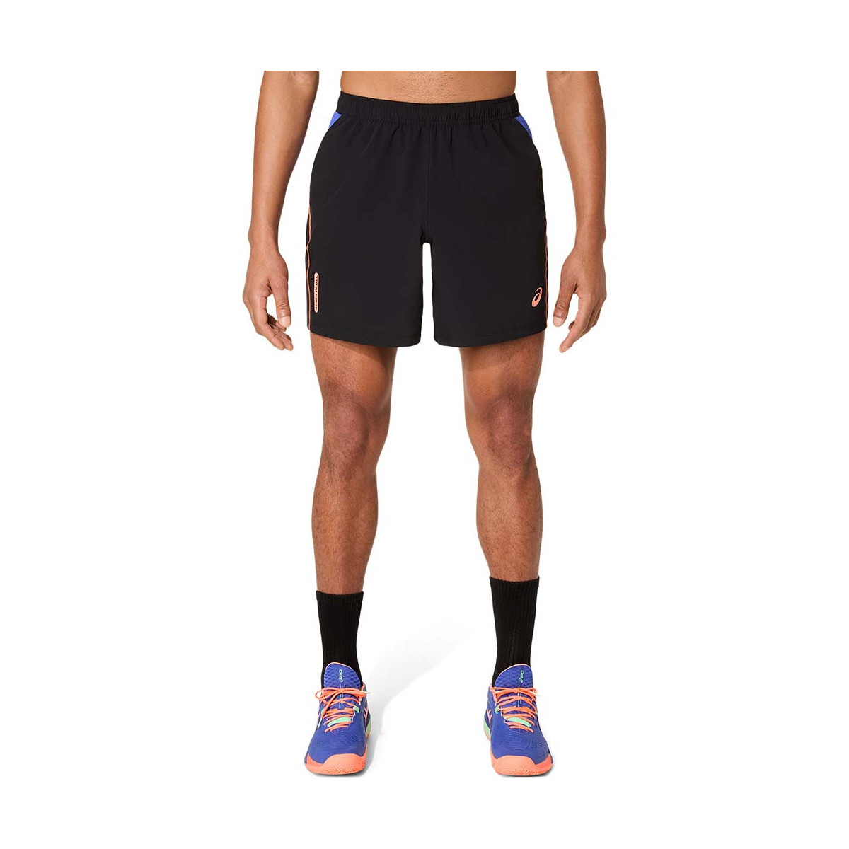 Short Asics Padel Court Noir / Bleu