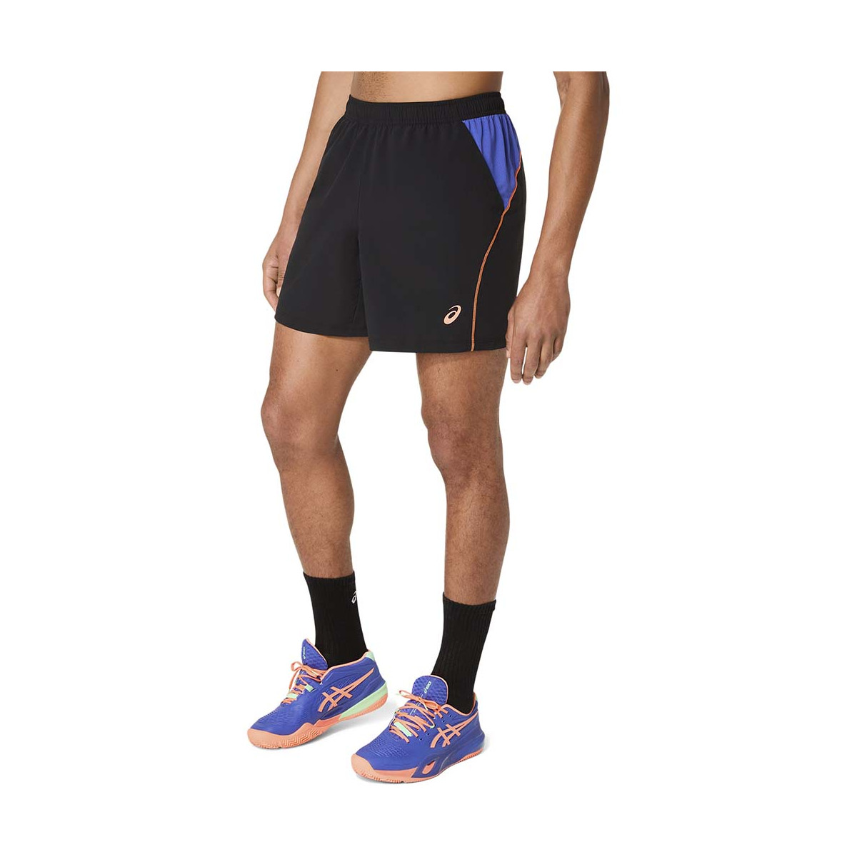 Short Asics Padel Court Noir / Bleu