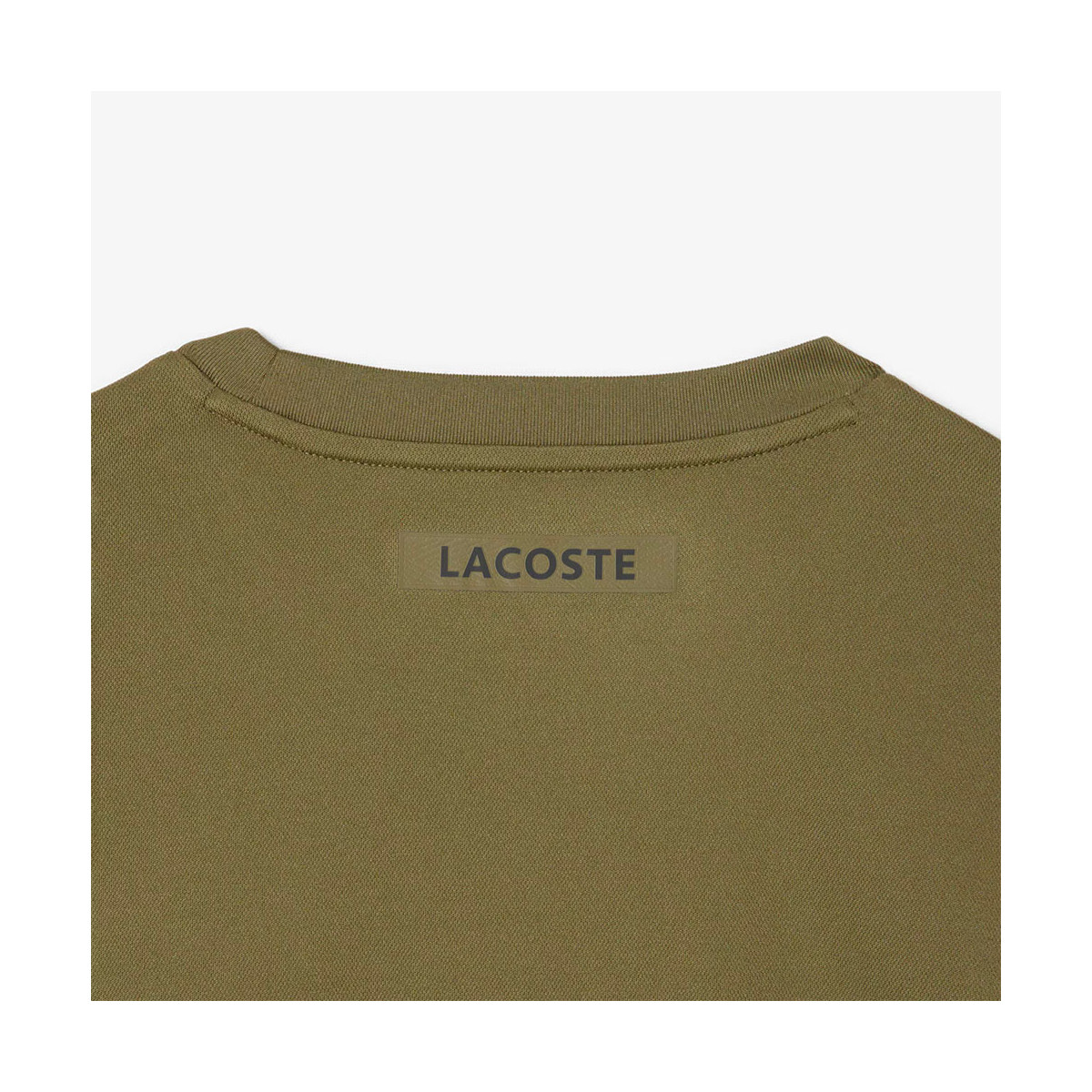 Lacoste Ultra Dry T-shirt Wit Ecru Print