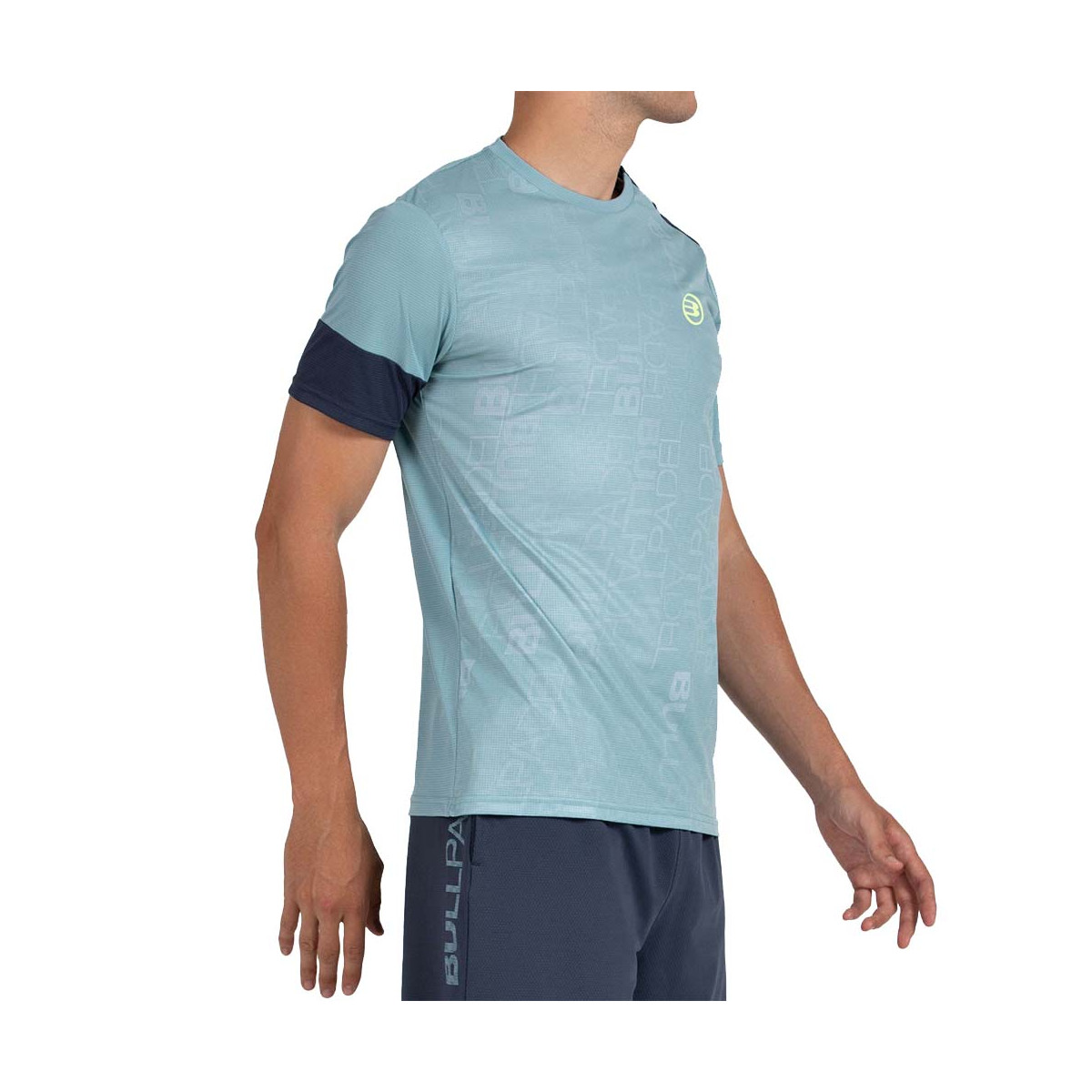 T-shirt Bullpadel Leido Bleu vert