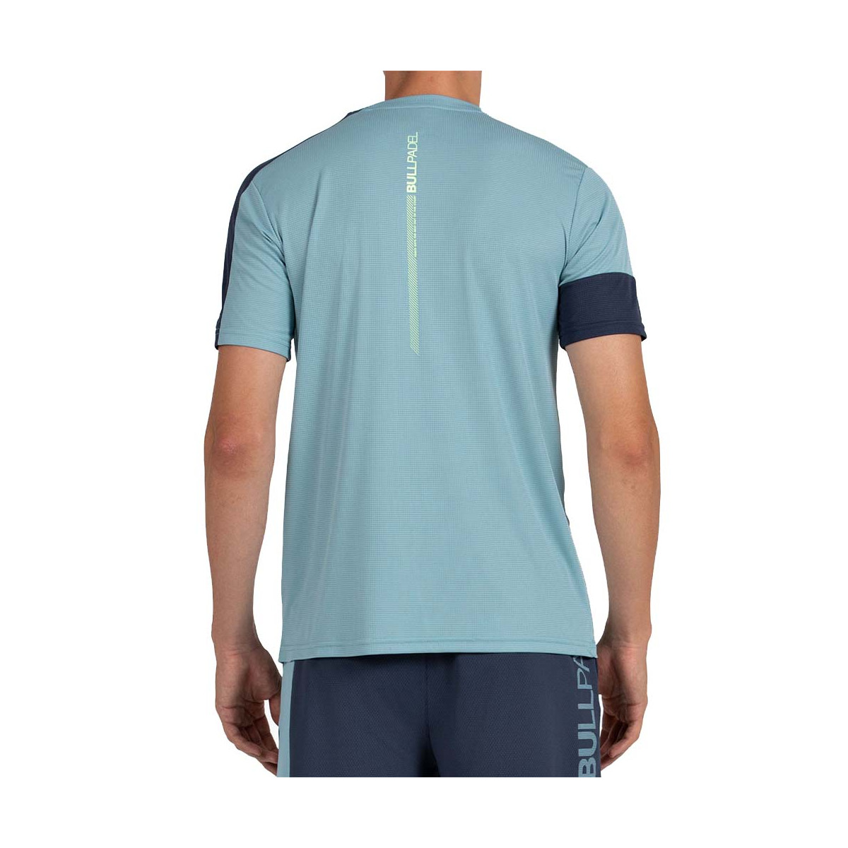 T-shirt Bullpadel Leido Bleu vert