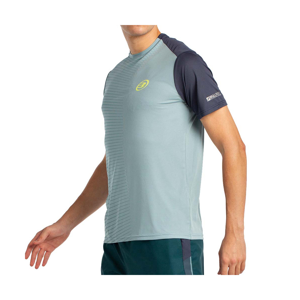 T-shirt Bullpadel Llico Bleu vert