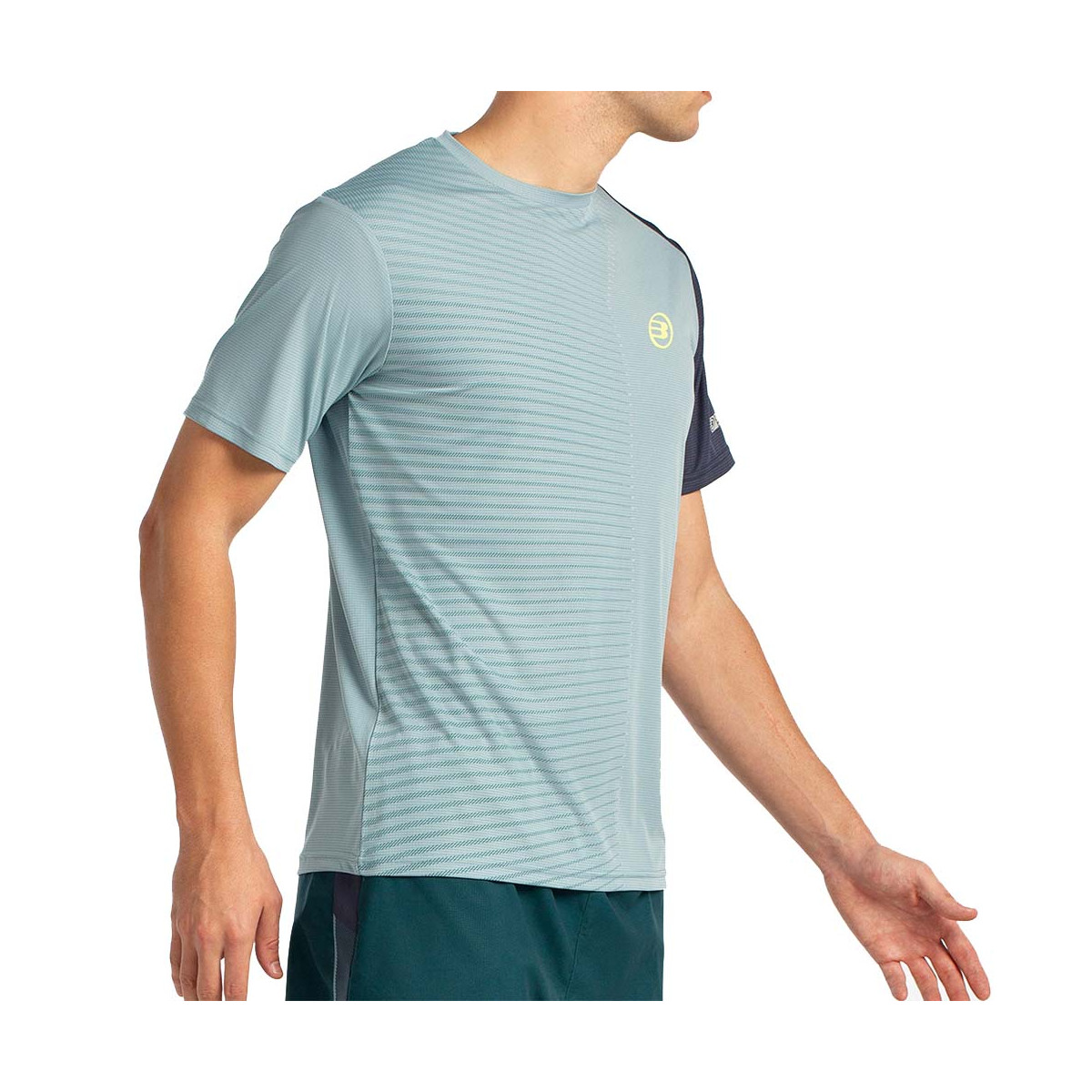 T-shirt Bullpadel Llico Bleu vert