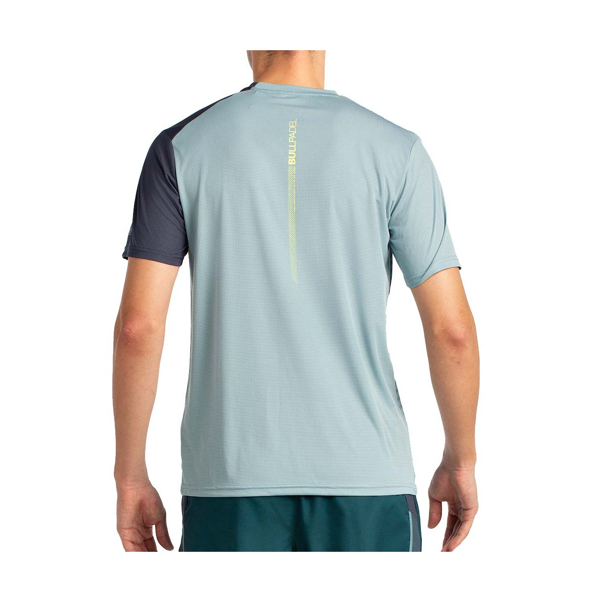 T-shirt Bullpadel Llico Bleu vert