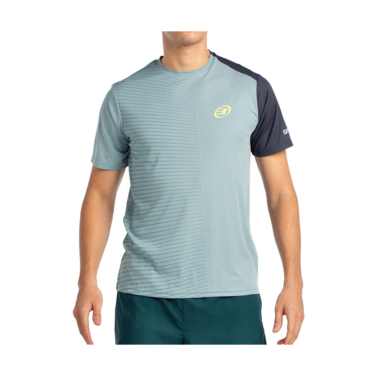 T-shirt Bullpadel Llico Bleu vert