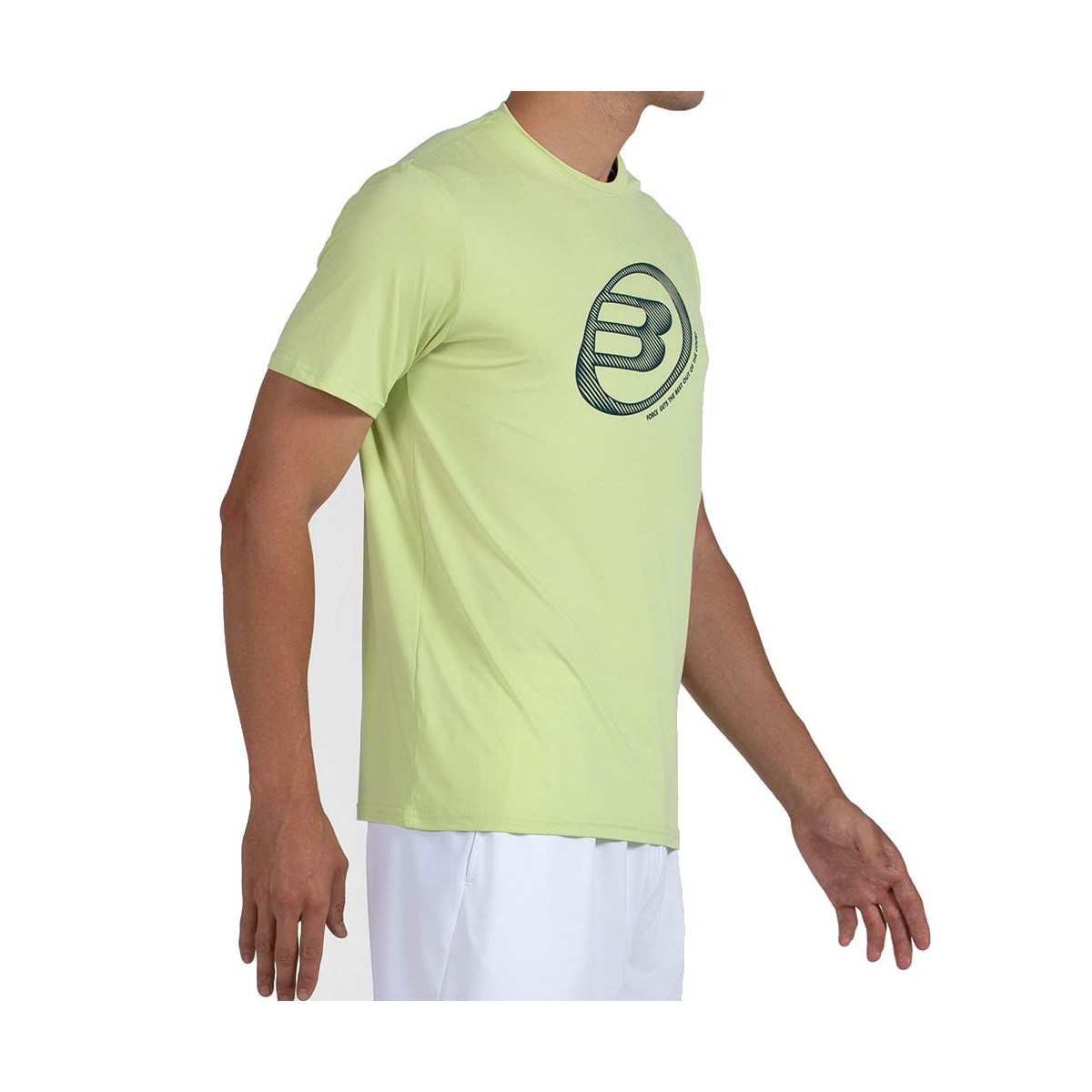 T-shirt Bullpadel Lande Jaune