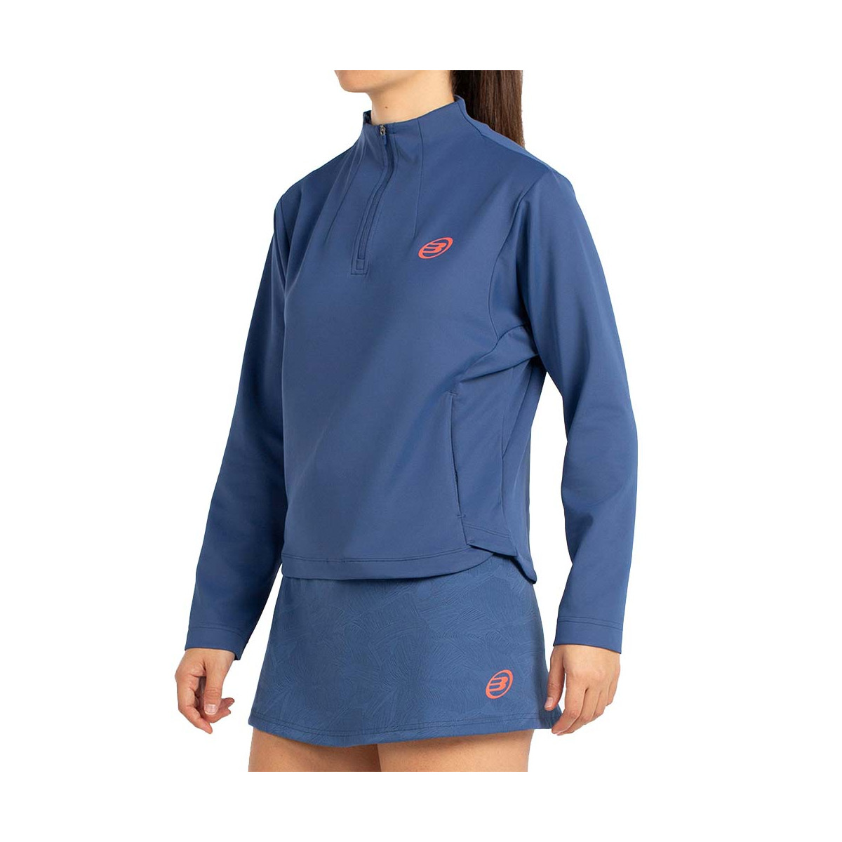 Bullpadel Leste Dames Zwart Sweatshirt