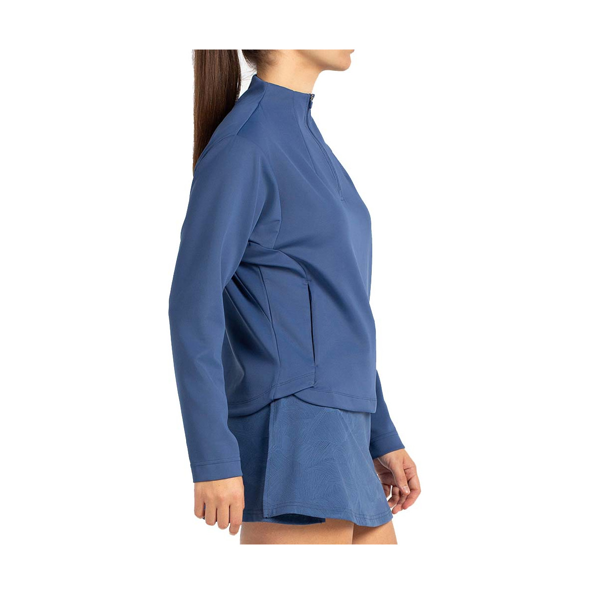 Bullpadel Leste Dames Zwart Sweatshirt