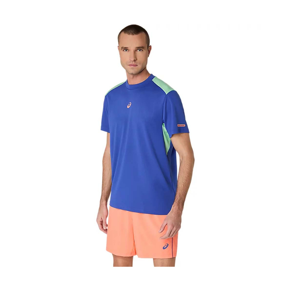 T-Shirt Asics Padel Court SS Munt / Koraal