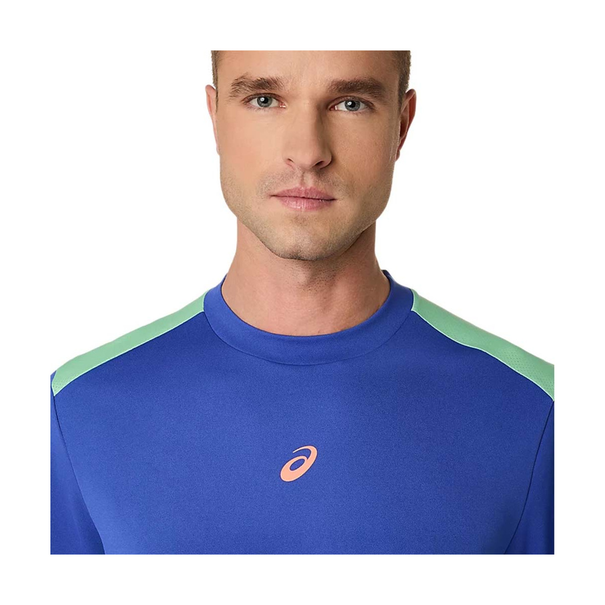 T-Shirt Asics Padel Court SS Munt / Koraal