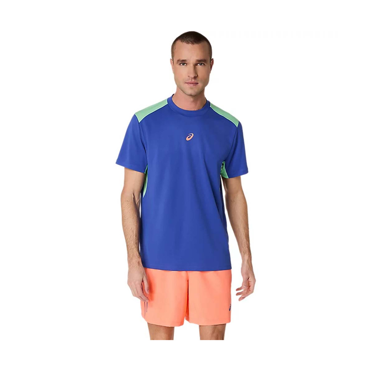 T-Shirt Asics Padel Court SS Munt / Koraal