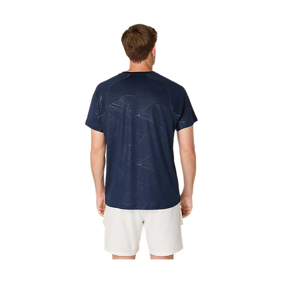 T-Shirt Asics Game All Over Bleu nuit