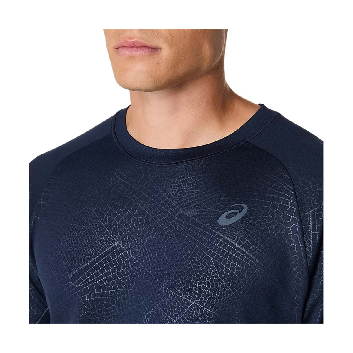 T-Shirt Asics Game All Over Bleu nuit
