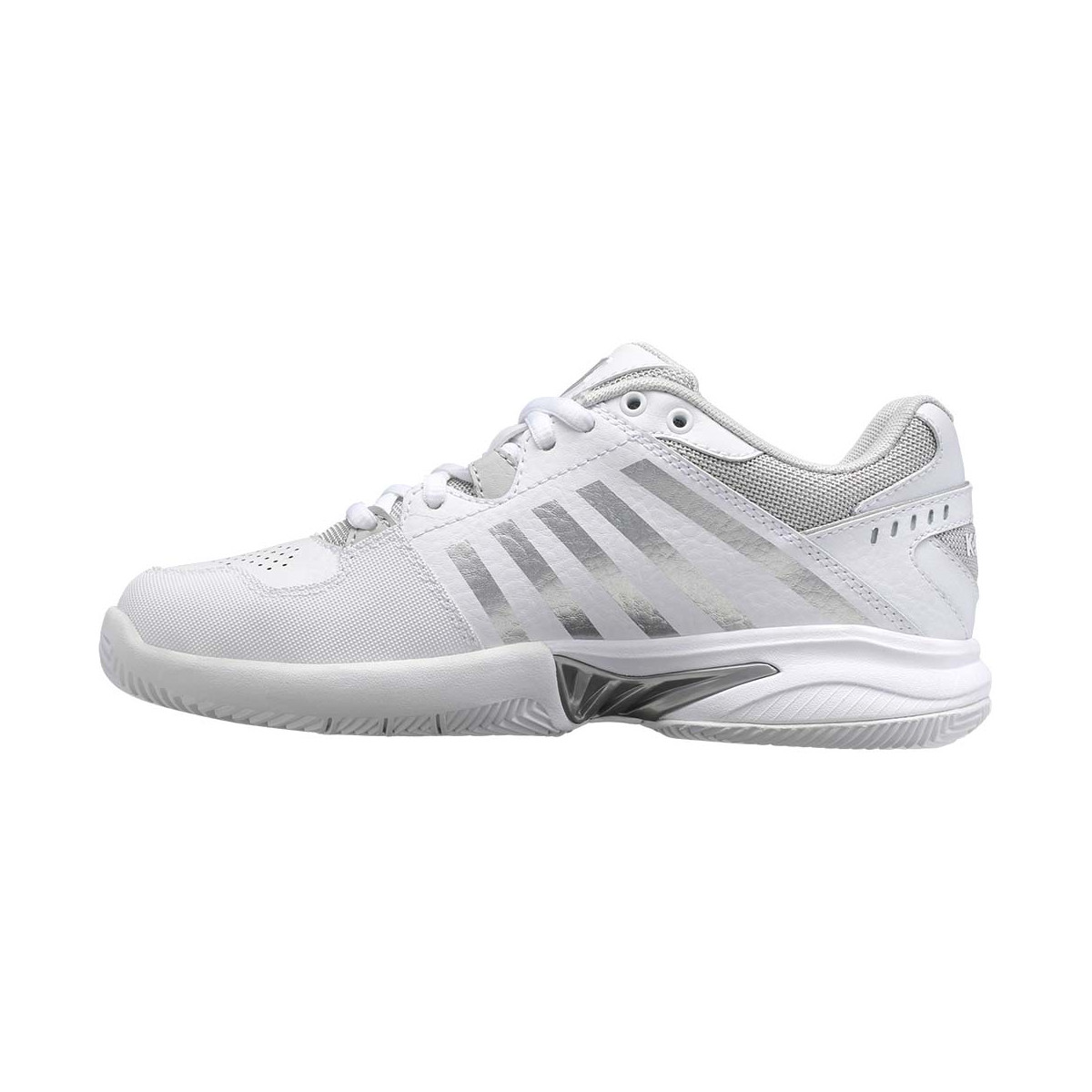 Chaussures K-Swiss Receiver V Femme Blanc / Gris