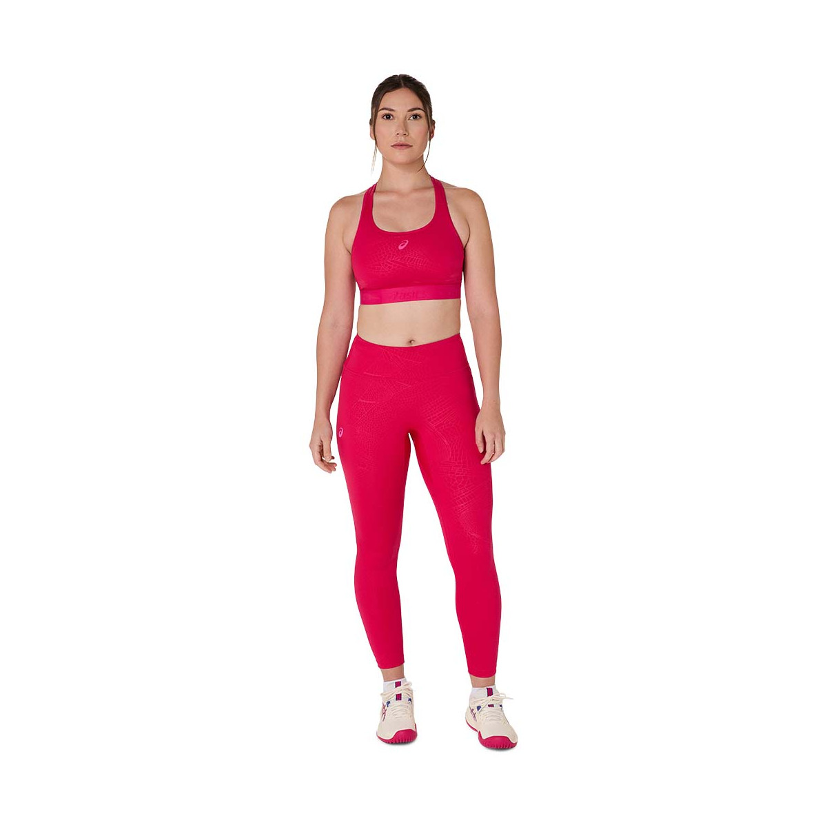 Leggings Asics Game 7/8 Femme Rose
